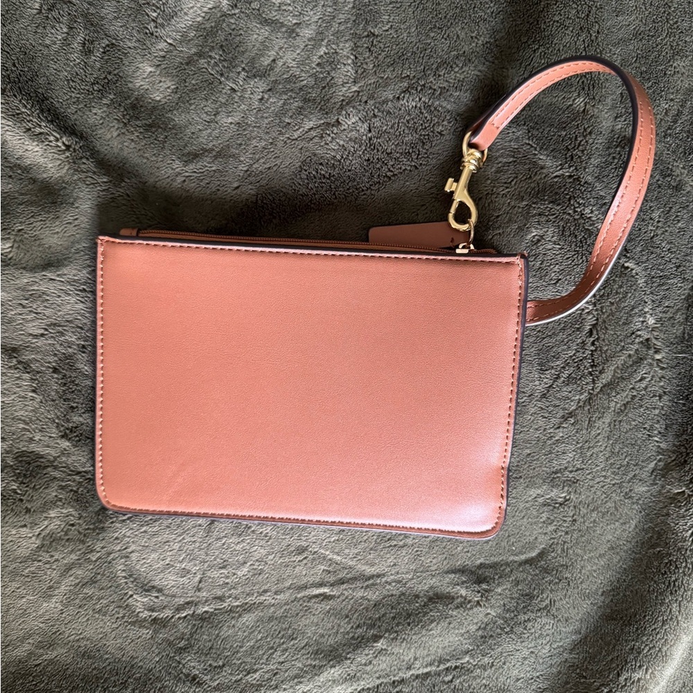 Calvin Klein Women's CK Signature Large Wristlet Clutch Handbag Wallet - Picture 2 of 5